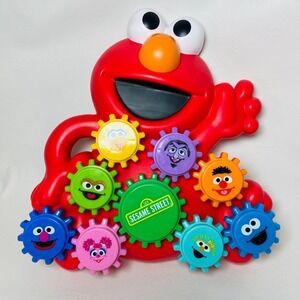 Sesame Street Playskool Elmo and Friends Gear Play Toy Big Bird Grover Spinning